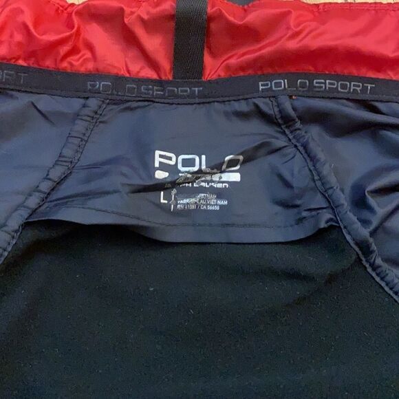 Polo Windbreaker Lightweight Filled Lined Jacket L - Picture 4 of 5